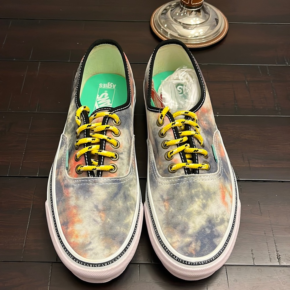 Vans OG Authentic Lx Aries Trip Art Shoes Sneakers new Tie Dye Mens Women’s - Picture 6 of 13